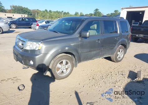 2009 Honda Pilot Ex-L из США, поврежденный, VIN 5FNYF48589B025252